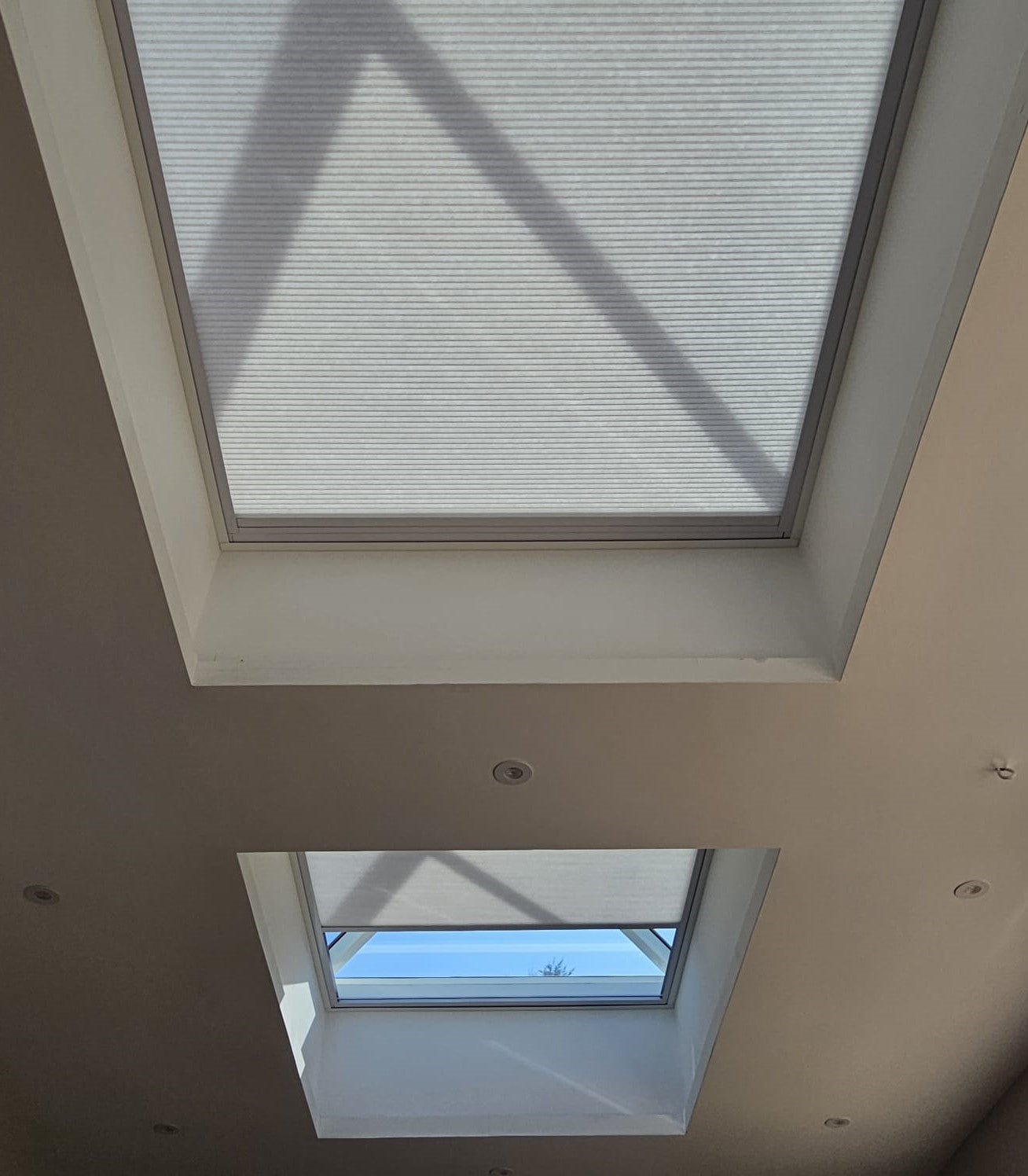 light filtering foor skylight blind